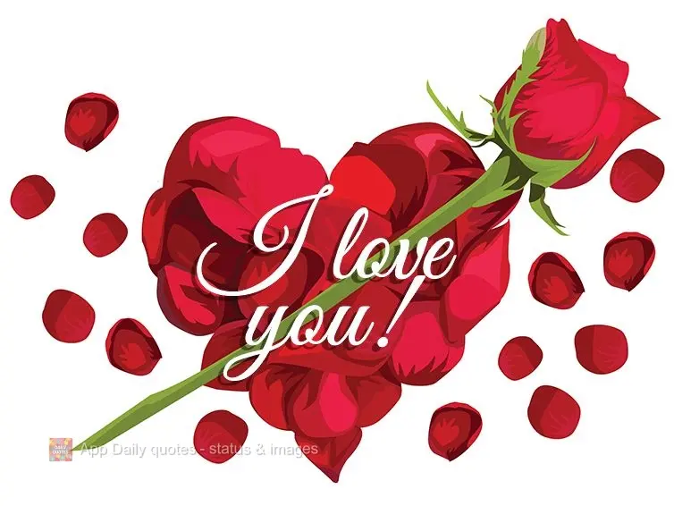 I love you!