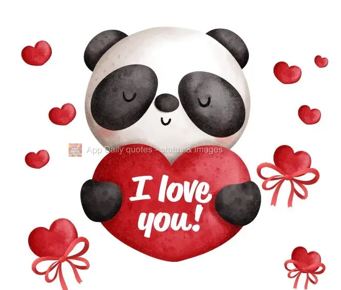 I love you!