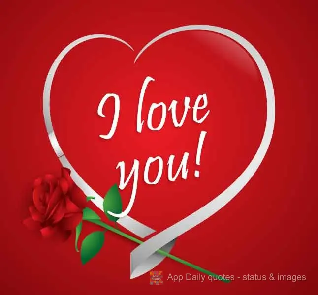 I love you!