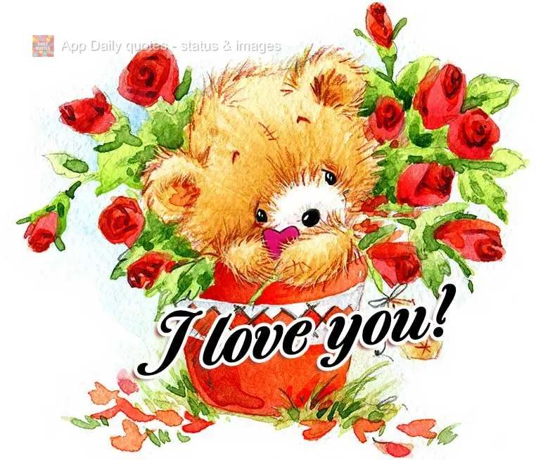 I love you!