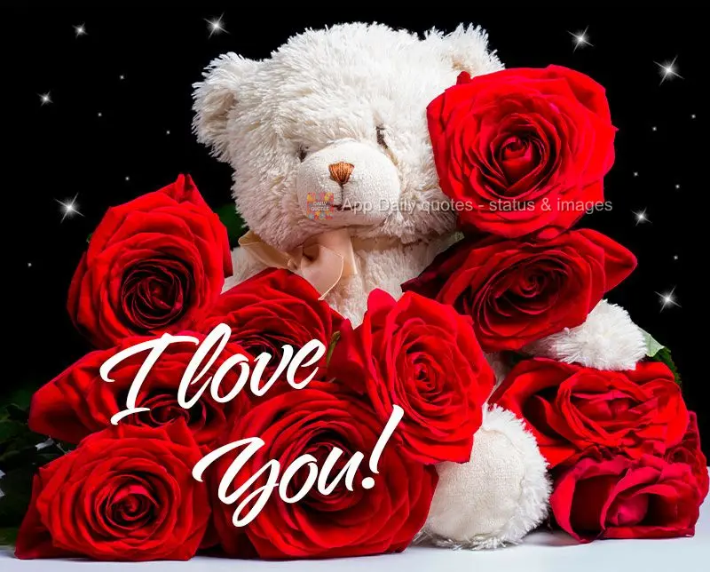 I love you!