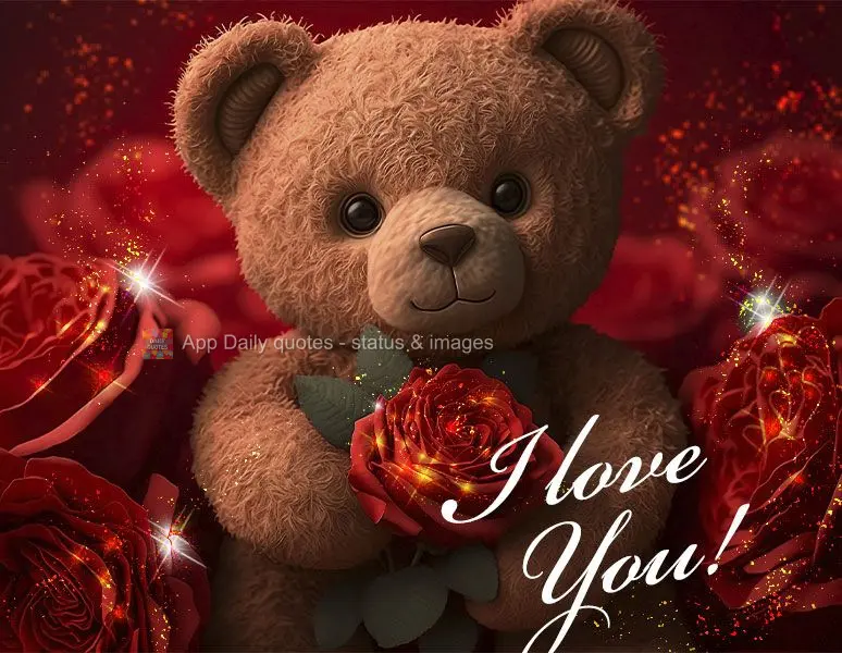 I love you!