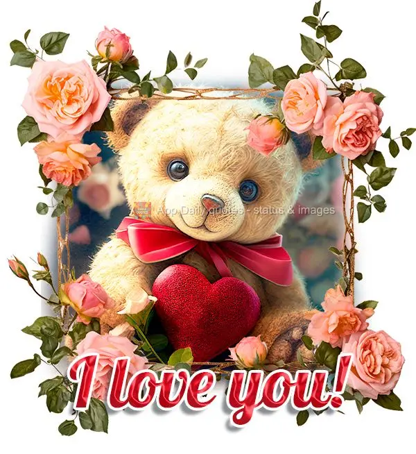 I love you!