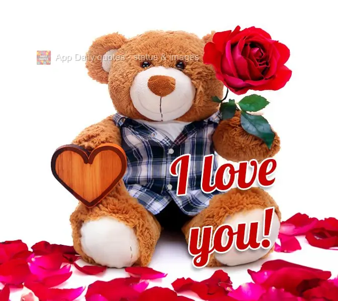 I love you!