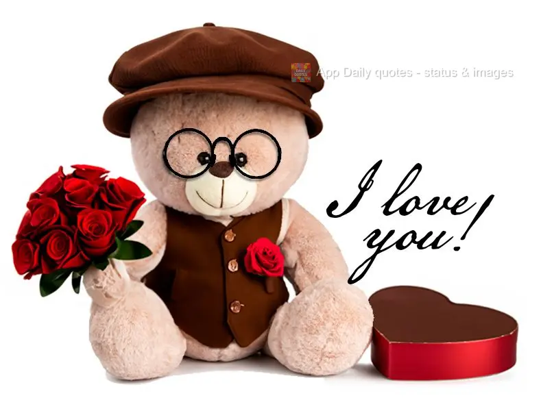 I love you!
