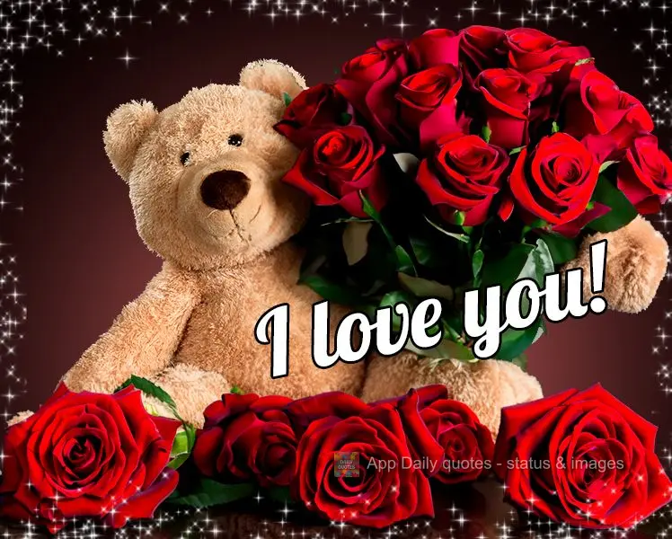 I love you!