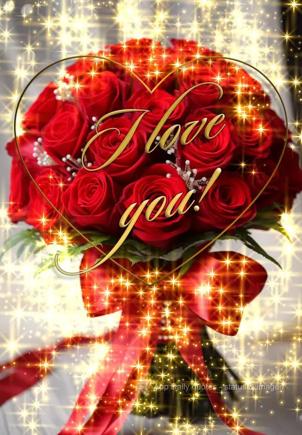I love you!