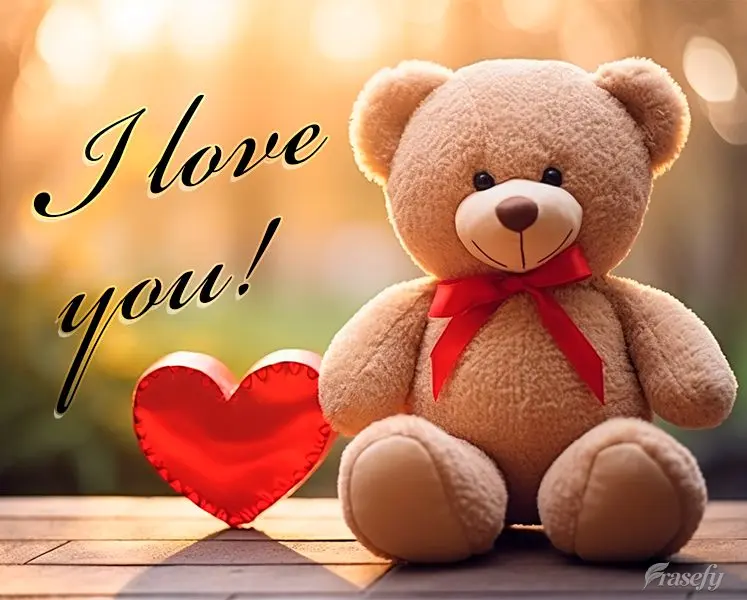 I love you!