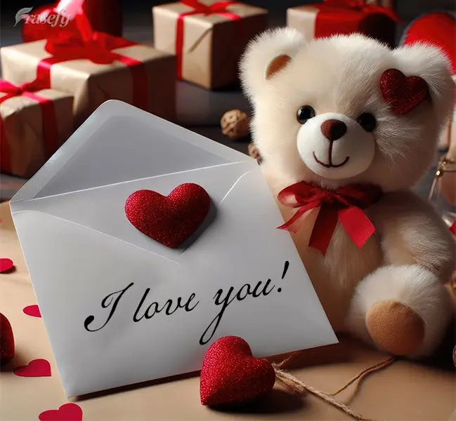 I love you!