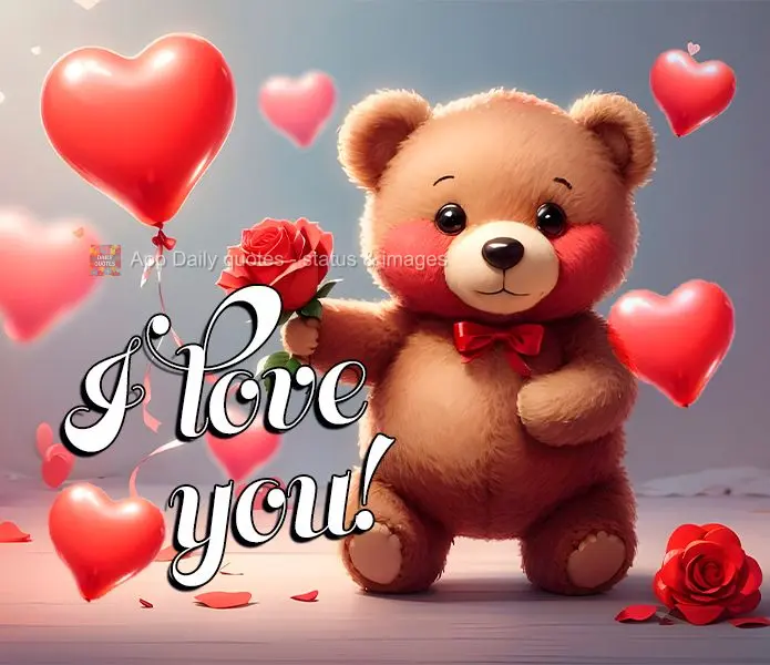 I love you!