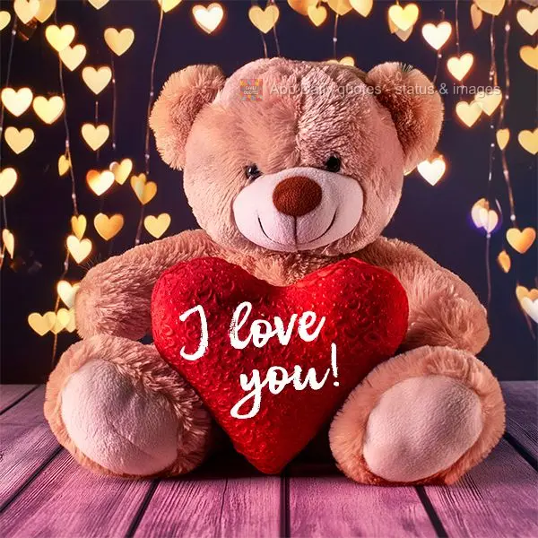 I love you!