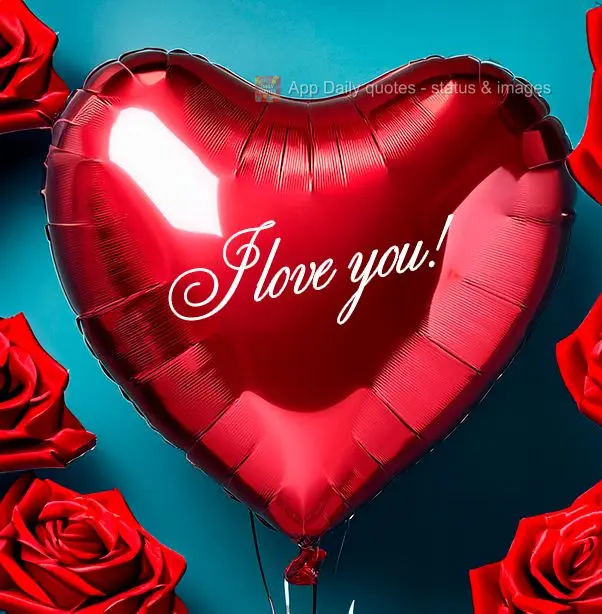 I love you!