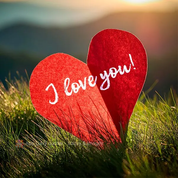 I love you!