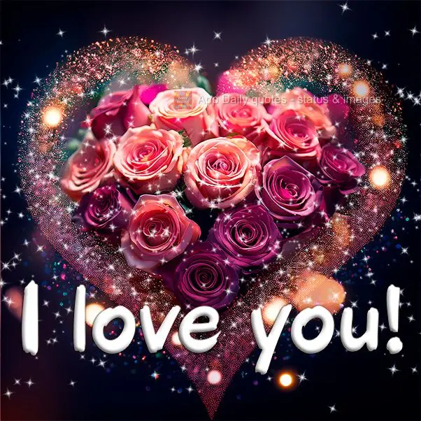 I love you!