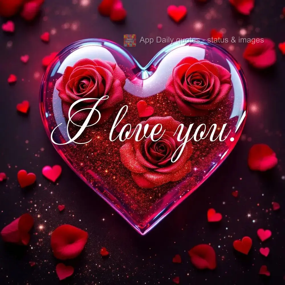 I love you!