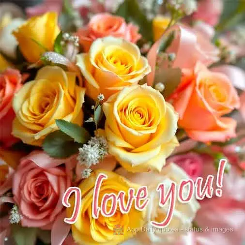 I love you!