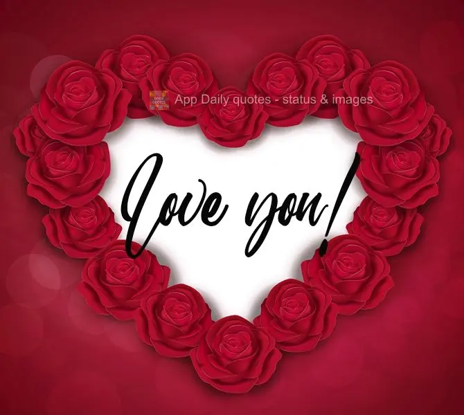 Love you! 