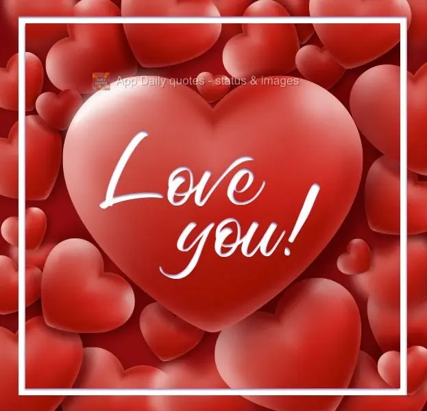 Love you! 