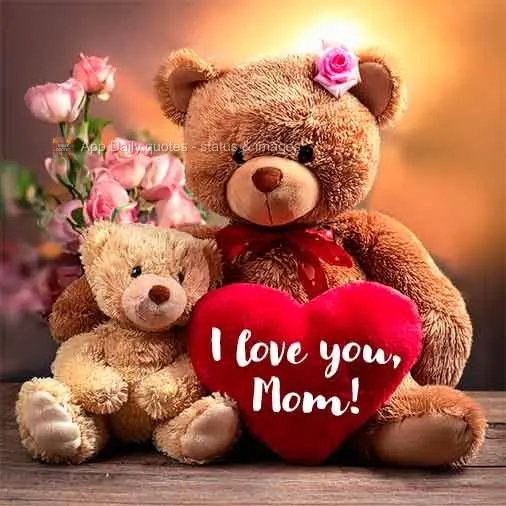 I love you, Mom!