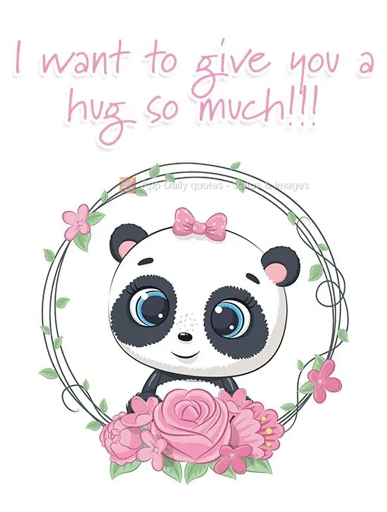I want to give you a hug so much!!!