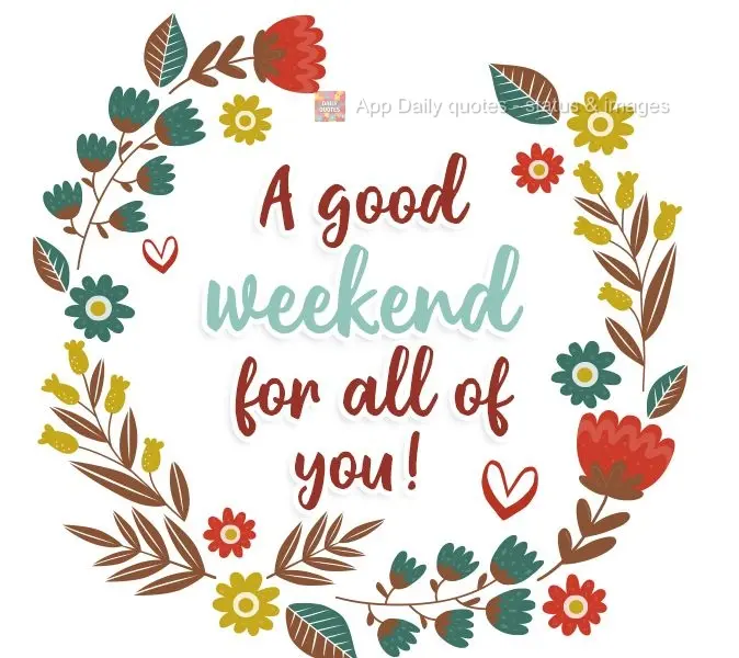 I wish you all a good weekend!