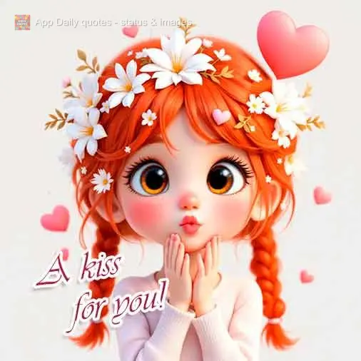 A kiss for you!