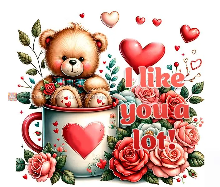 I like you a lot!