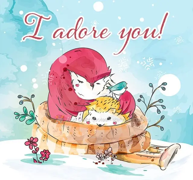 I adore you!
