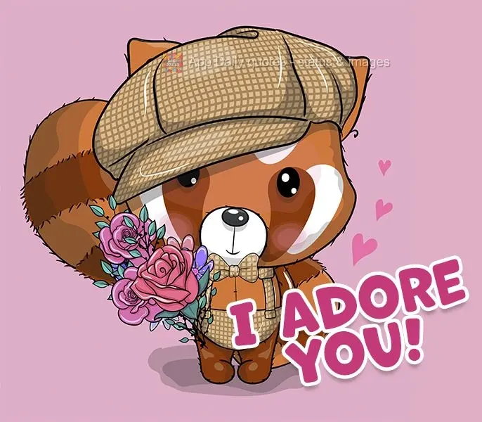 I adore you!