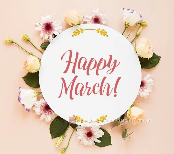 Happy March!