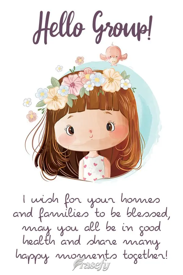 Olá Grupo! Desejo que seus lares e famílias sejam abençoados, que todos estejam bem de saúde e que possam compartilhar muitos momentos felizes juntos...