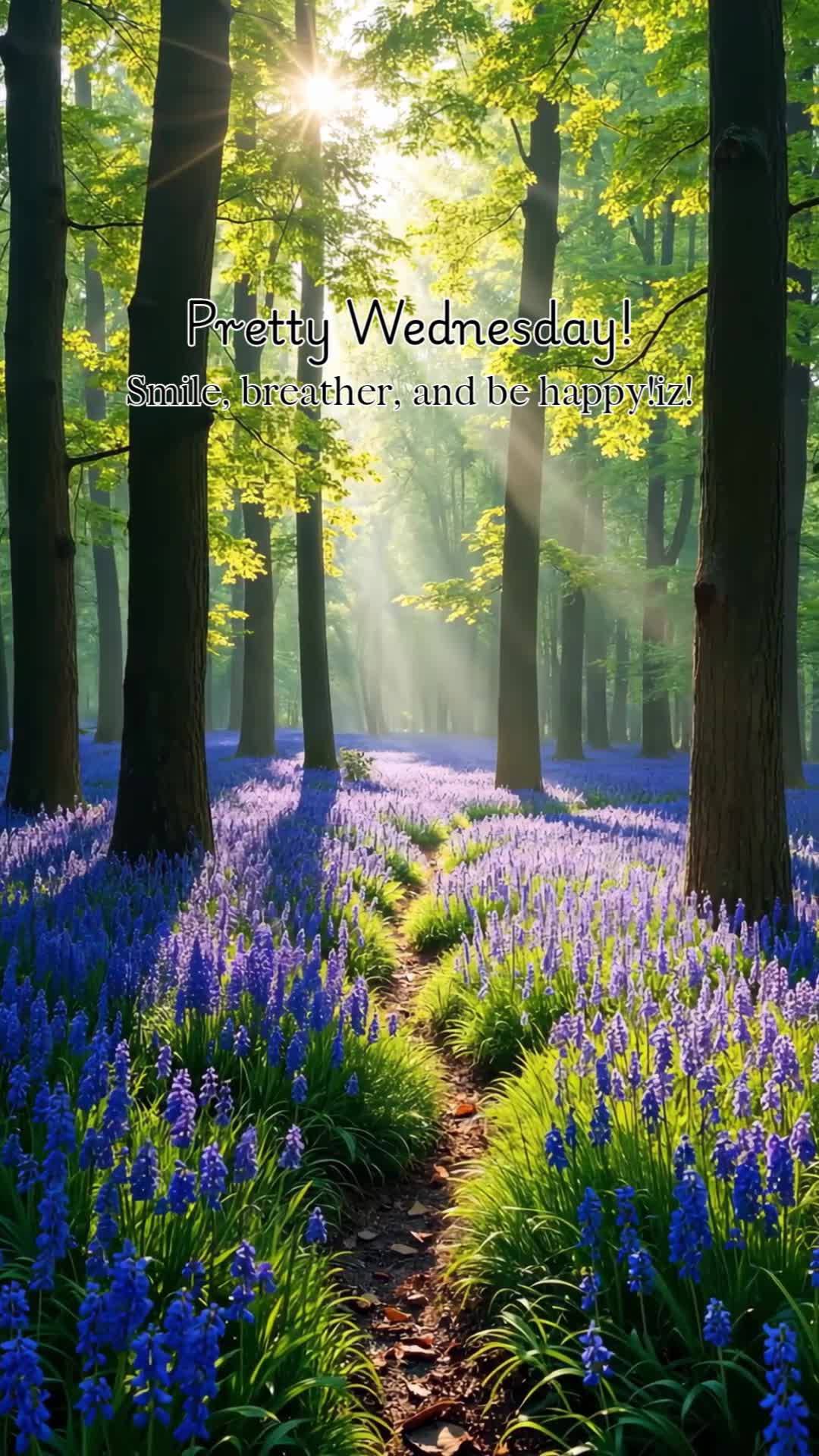 Pretty Wednesday!
Smile, breather, and be happy!
