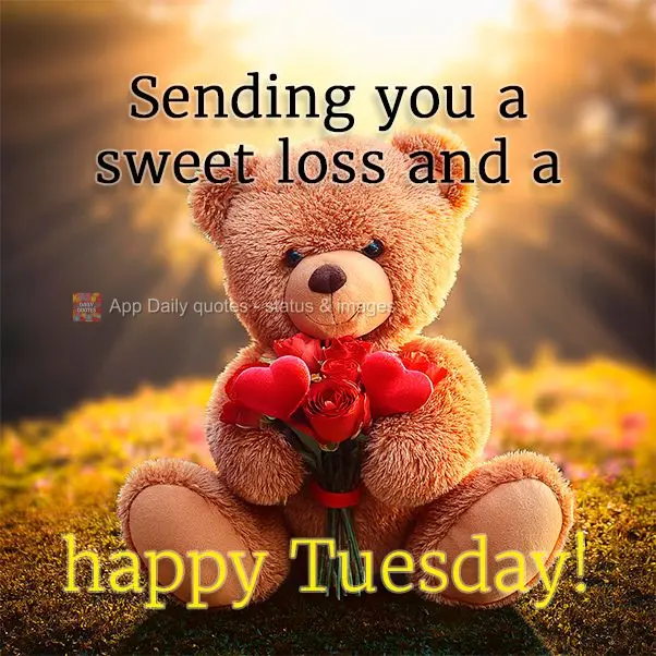 Sending you a sweet loss and a happy Tuesday!