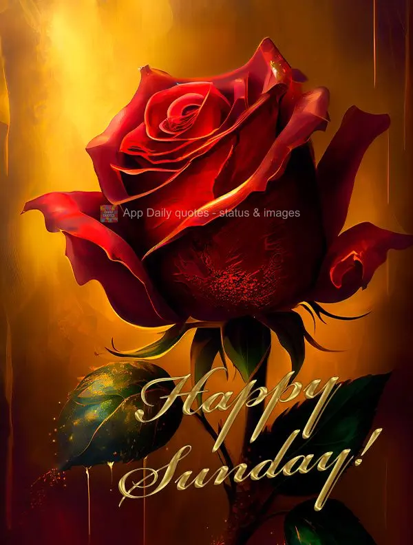 Happy Sunday!