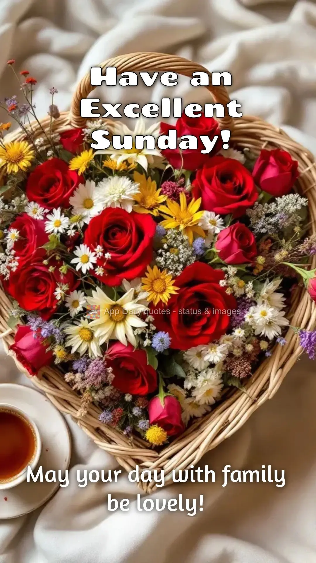 May your day with family be lovely! Have an Excellent Sunday!