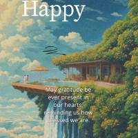 May gratitude be ever present in our hearts, reminding us how blessed we are. Happy Wednesday!