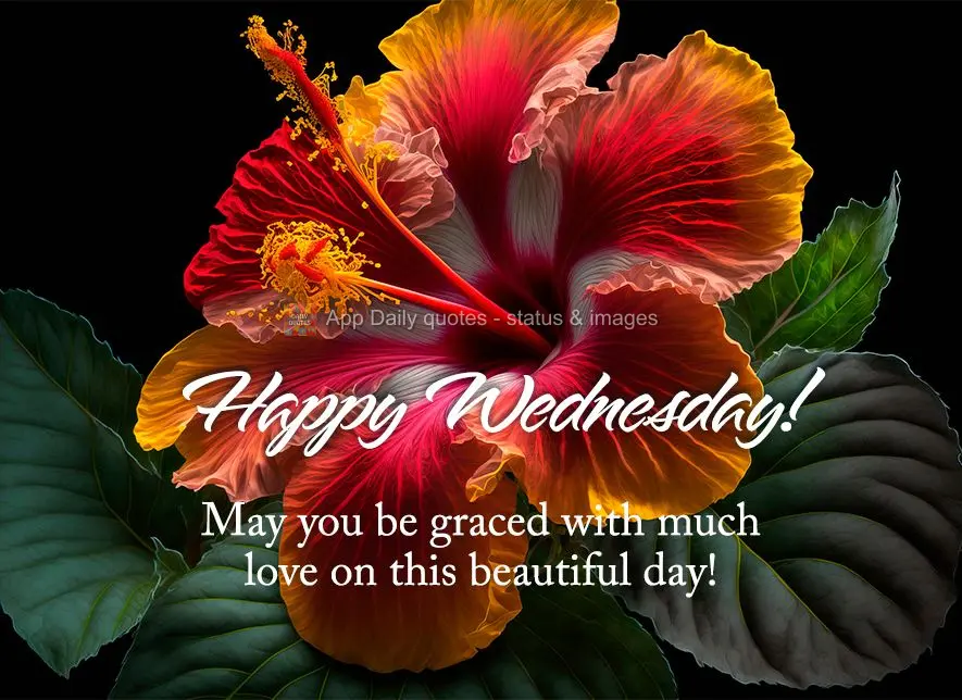 May you be graced with much love on this beautiful day! Happy Wednesday!
