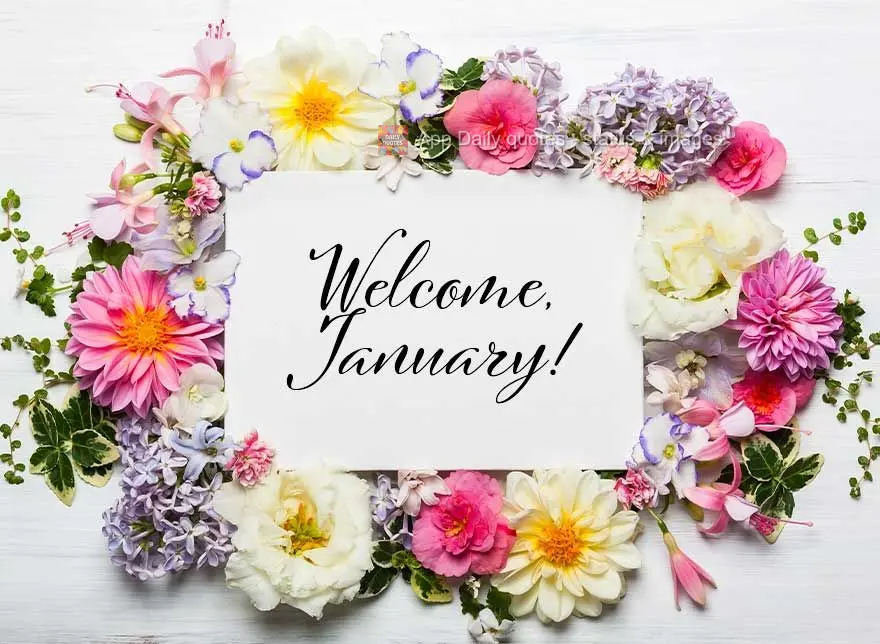 Welcome, January!