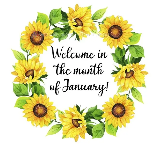 Welcome to the month of January! 
