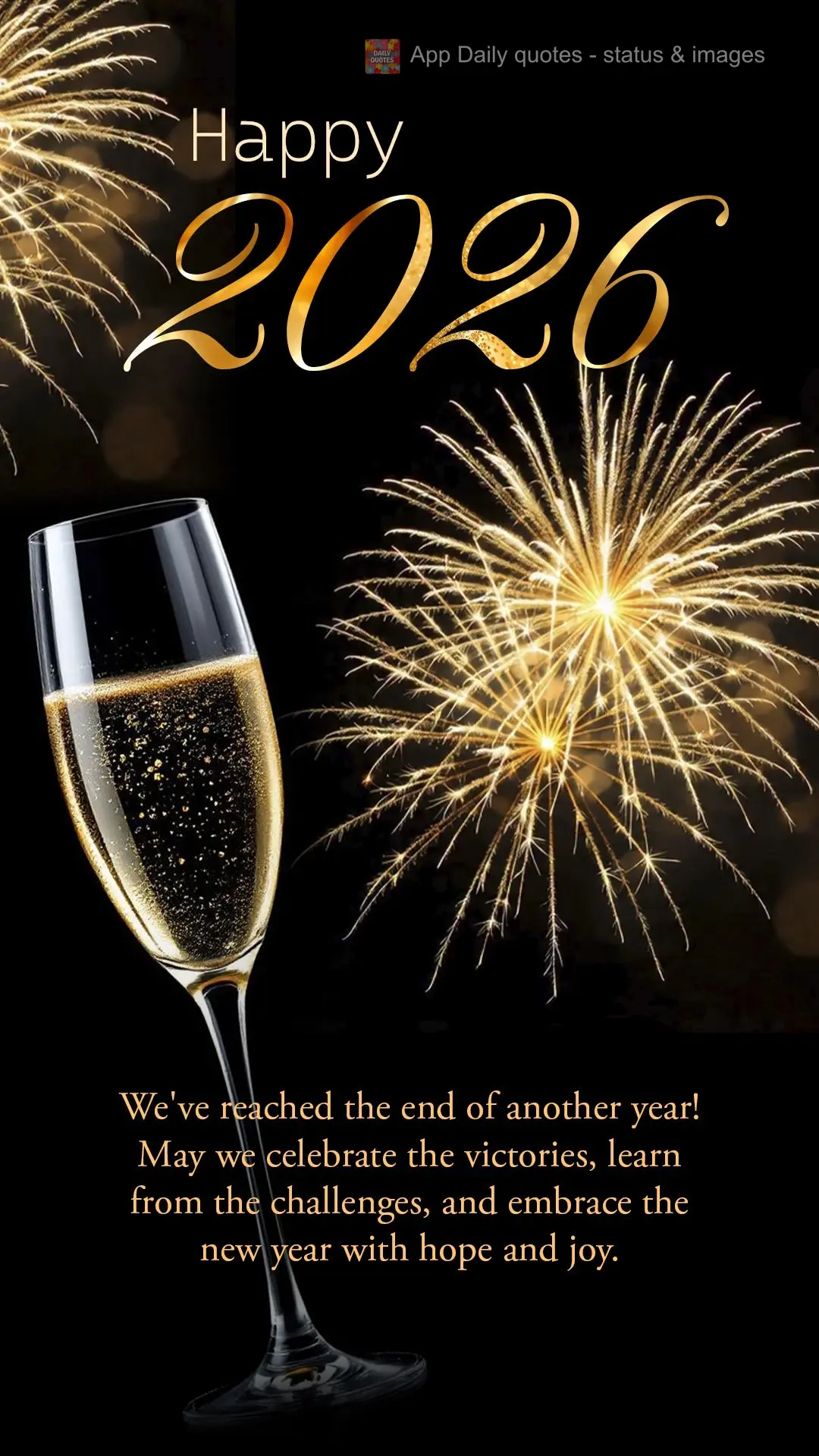 We've reached the end of another year! May we celebrate the victories, learn from the challenges, and embrace the new year with hope and joy. Happy 2026!...