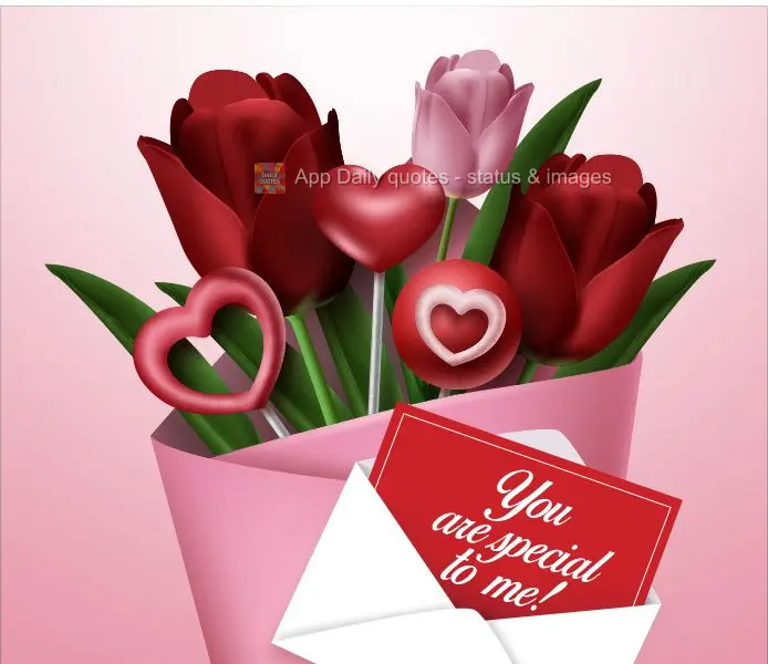 You are special to me!